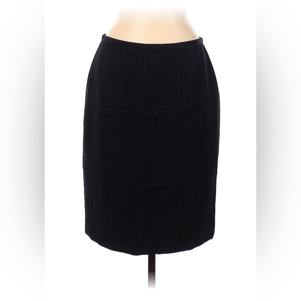 ISO Armani Collezioni navy skirt in size 10